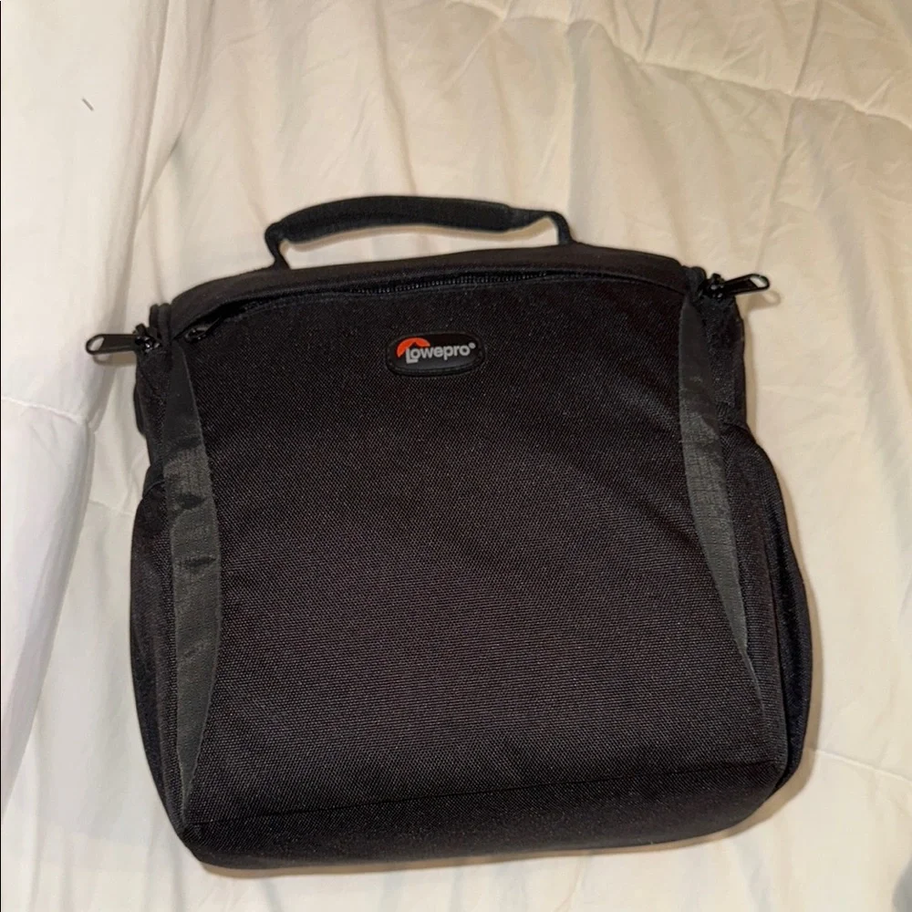 Lowepro Black camera Bag with Padded Protection and Durable Design